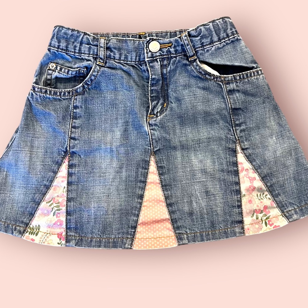 Baby Gap Boho Denim Skirt